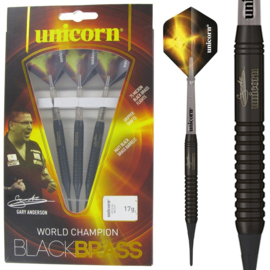 Softtip Unicorn Black Brass Gary Anderson P2 19gr
