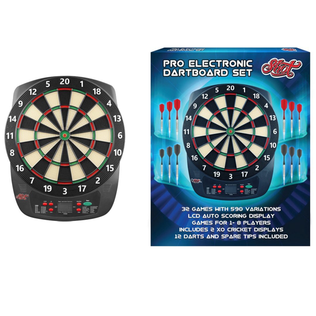 Shot Pro Electronic Dartboard Set