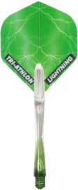 McKicks Thunder & Lightning Green Flight Shaft Set 100 micron