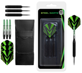 Steel Darts Set 23gr Black
