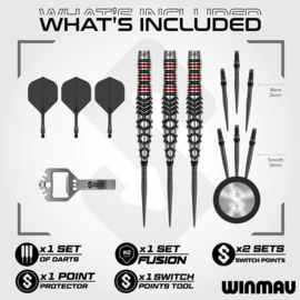 Winmau Fornax Torpedo Switch Point 90% tungsten  23gr