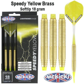 Softtip McKicks Speedy Yellow Brass 18gram