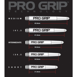 Pro Grip White Short Plus 37,5  mm