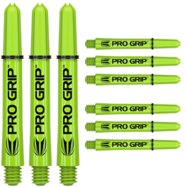 Target Pro Grip 3 sets Shafts Green 48mm
