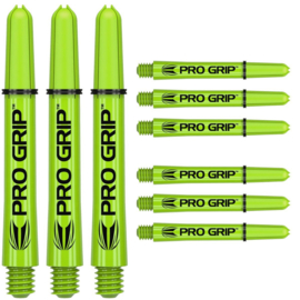 Target Pro Grip 3 sets Shafts Green 34mm