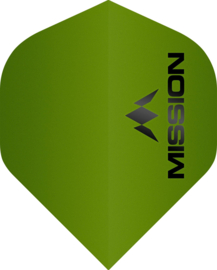 Mission Logo Matt Green Std. 100 micron