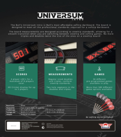 Bull's Universum Intro Electronic Dartboard