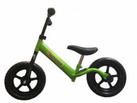 Pex Kids kinderscooter loopfiets 12" groen