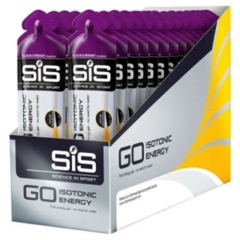 SIS Go Isotonic Gel Blackcurrent - Doos 30 stuks