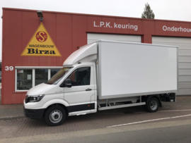 Aluvan met laadklep