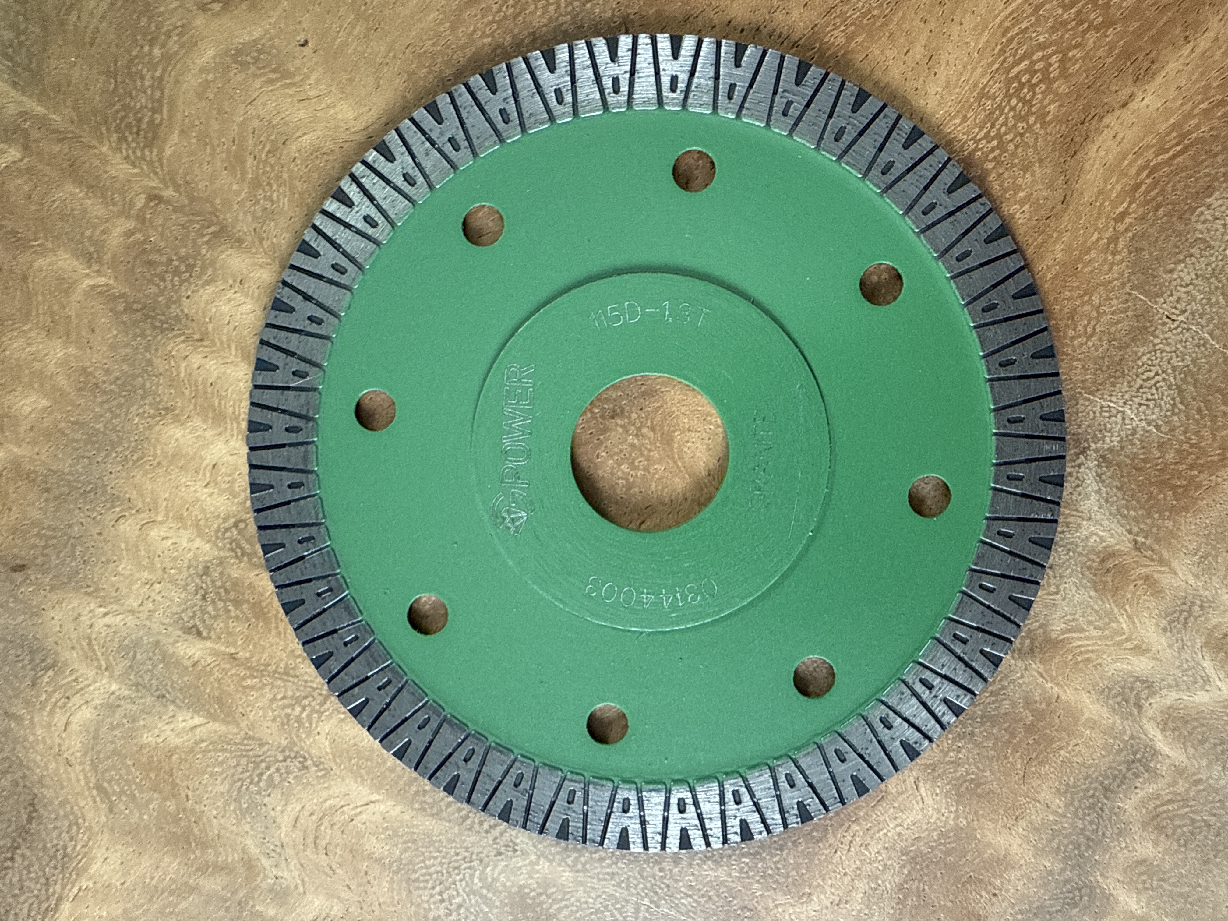 Zaagblad 115mm - snijdikte 1.3mm- graniet, keramiek