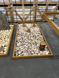 Omranding 190 cm x 90 cm Corten staal