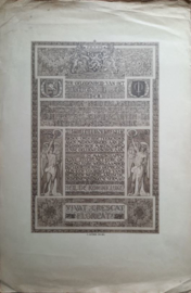 Prenten – set van 2 - KONINKLIJKE NEDERLANDSCHE MAATSCHAPPIJ TOT EXPLOITATIE VAN PETROLEUMBRONNEN IN NEDERLANDSCH-INDIË 1890-1915 – C. JETSES - 1915