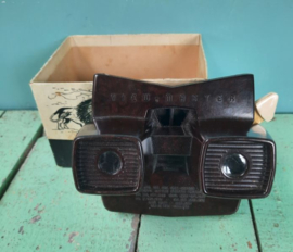VIEW-MASTER – Model E - Brown Bakelite 3D Viewer – ca. 1955