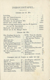 ALLELUIA! VERZAMELING VAN KERKELIJKE GEZANGEN EN GEBEDEN VOOR MIS EN LOF - L. VERHAEGEN – 1927