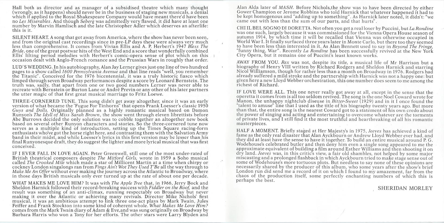 CD – Sarah Brightman – The Songs That Got Away - 1989