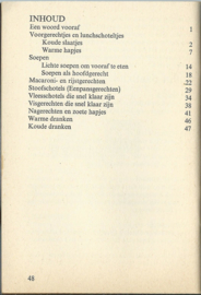 MAKKELIJK KOKEN – IDEETJES VAN MARGRIET (Wina Born) – 1967