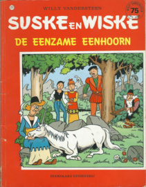 SUSKE EN WISKE - 213 - DE EENZAME EENHOORN - WILLY VANDERSTEEN - 1988