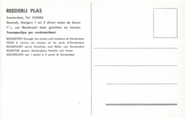 Ansichtkaart - Amsterdam – REDERIJ PLAS – 1963-1966