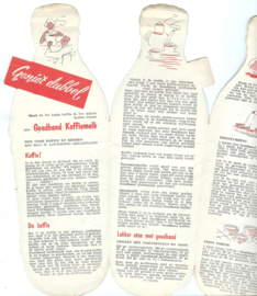 Folder – FRIESCHE VLAG KOFFIEMELK – GOUDBAND – ca. 1958