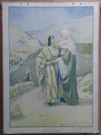 Schoolplaat: RUTH ET NOÉMI (Ruth en Naomi, nr. 70) - 1906