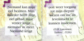 EEN KLEIN BOEKJE MET Gevoelvolle Spreukjes – VOOR DE LIEFSTE Moeder - 2001