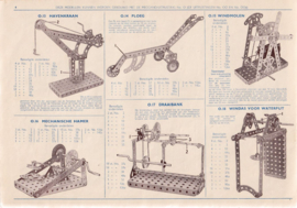 MECCANO - HANDLEIDING VOOR UITRUSTING No. 1 - 1954