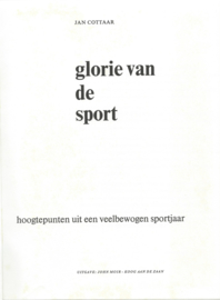 GLORIE VAN DE SPORT door Jan Cottaar - 1966