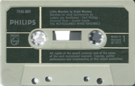 MC – HET NEDERLANDS BLAZERSENSEMBLE - KLEINE MARSEN VAN GROTE MEESTERS – 1972