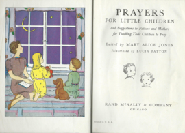 PRAYERS FOR LITTLE CHILDREN – MARY ALICE JONES  - 1942