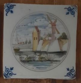 Oude tegels – Delft – 5 stuks – div. voorstellingen