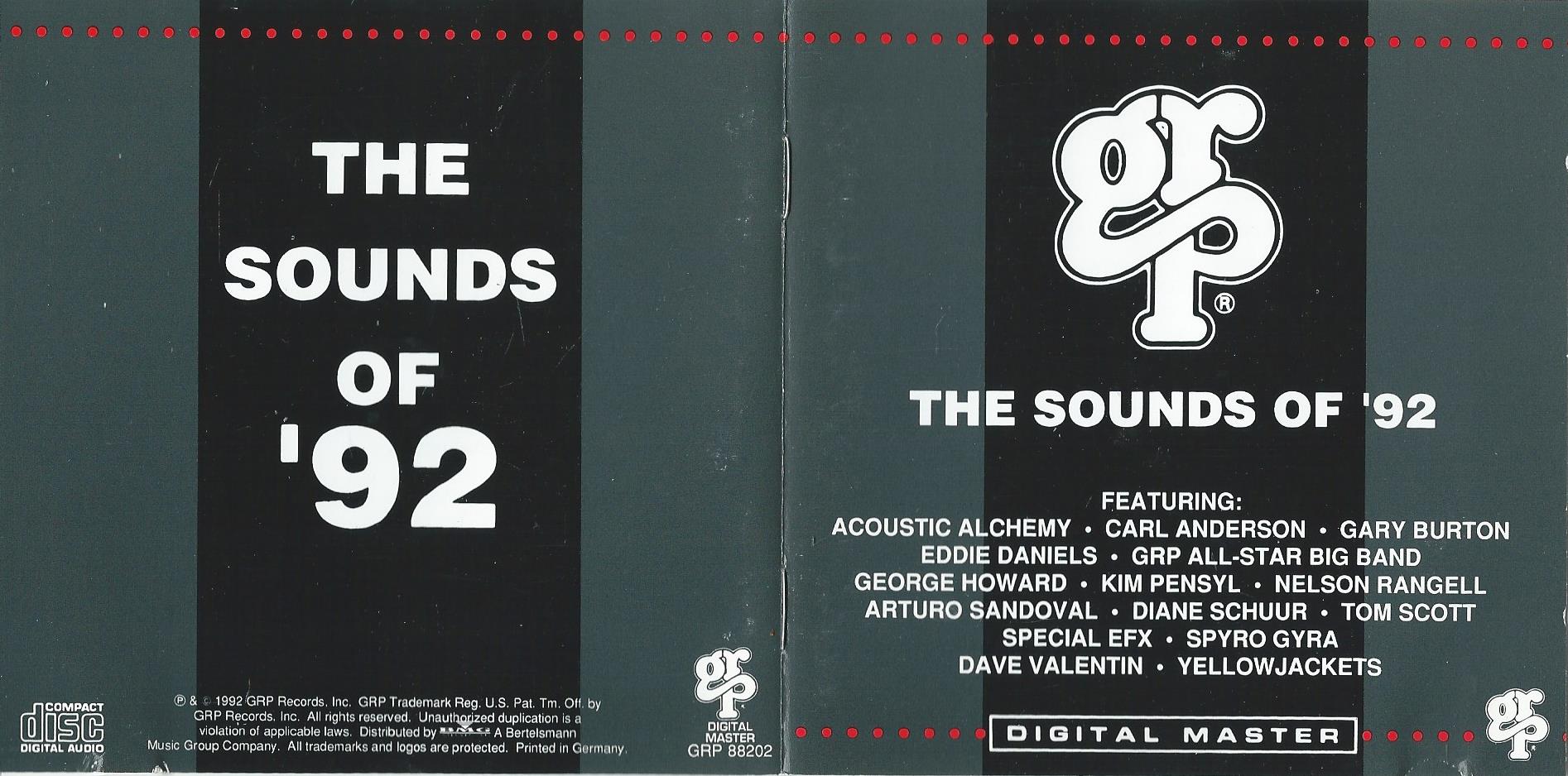 CD – Various – THE SOUNDS OF ‘92 – 1992