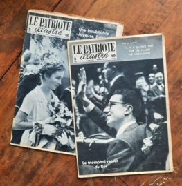 LE PATRIOTE ILLUSTRÉ – 2 stuks – 1959