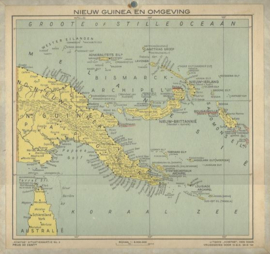 “KOMPAS” SITUATIEKAARTJES – 9 stuks - 1944