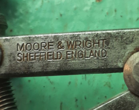 vintage steekpasser - MOORE & WRIGHT