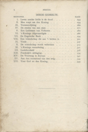 VOOR GOD EN DEN KONING – M.F. DE BAS - 1912