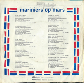 mariniers op mars - MARINIERSKAPEL DER KONINKLIJKE MARINE – 1962 (♪)