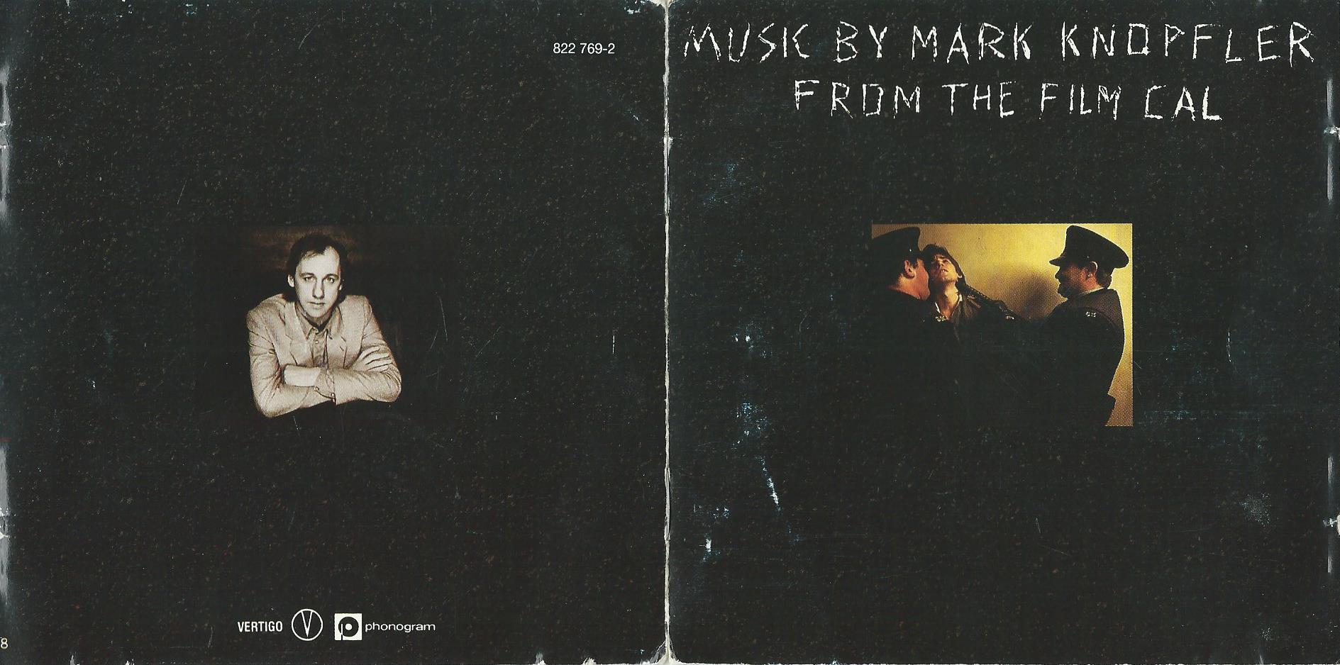 CD – Mark Knopfler – MUSIC BY MARK KNOPFLER FROM THE FILM CAL - 1984