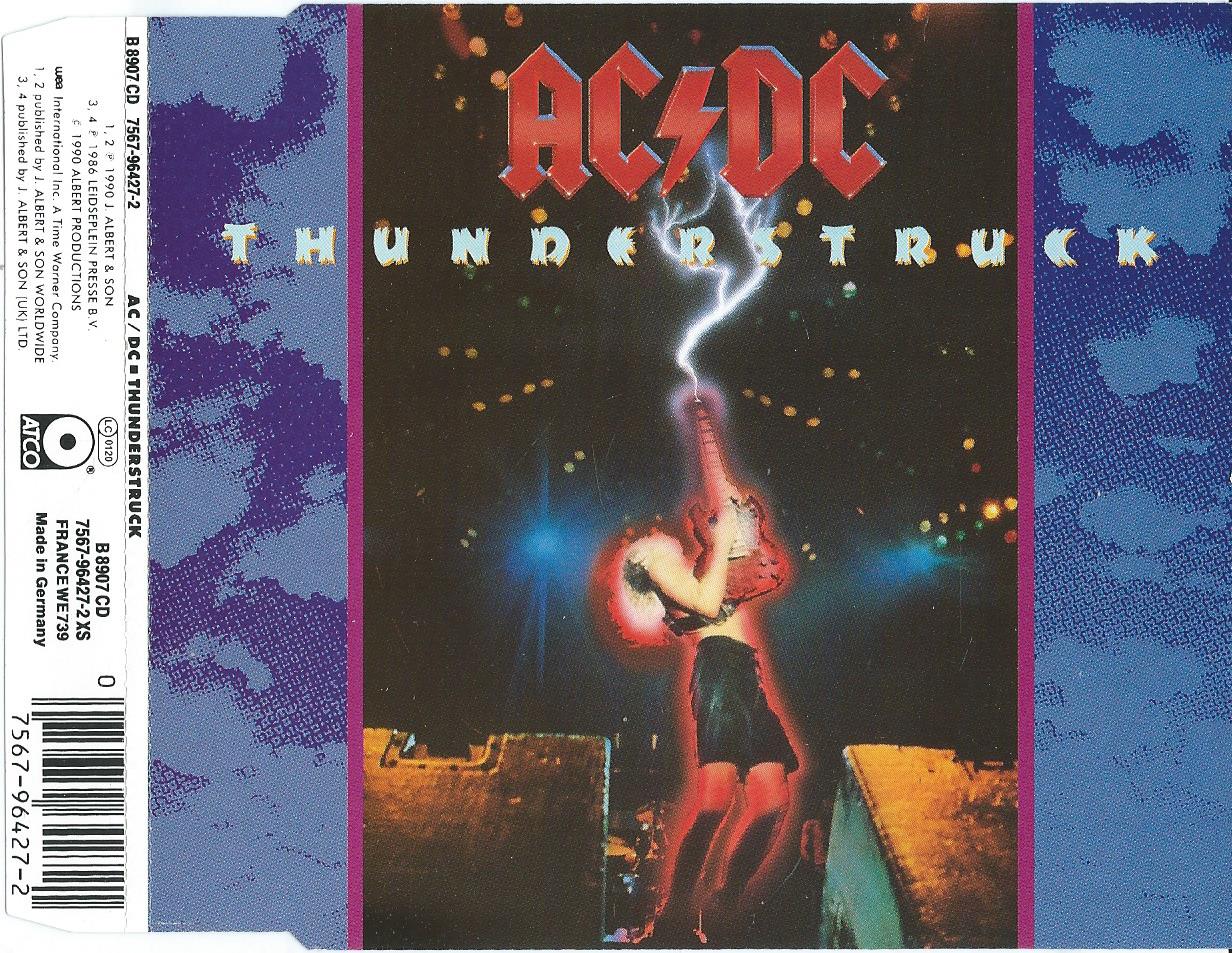 CD – Single - AC/DC – Thunderstruck - 1990