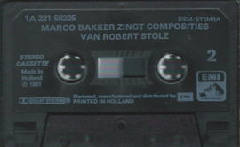 MC - Marco Bakker ‎– “Robert Stolz” - 1970