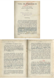 combinatie van 4 (taal-)boeken - A.. DE. BOECK pr. (2x), Dr. ARTHUR BOON en G. DE MUNCK – 1922-1924