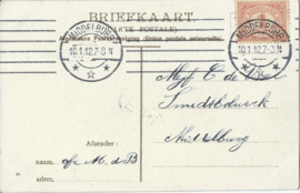 Ansichtkaart – IN ’T WATERLAND