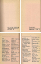 WOORDENBOEK MET 4 WERELDTALEN - 1981