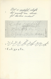 LEER UIT UW HANDSCHRIFT – (Jack F.) CHANDU – 1957