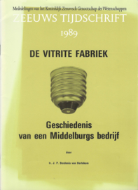 ZEEUWS TIJDSCHRIFT – DE VITRITE FABRIEK – 1989