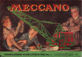 MECCANO - HANDLEIDING VOOR UITRUSTING No. 1 - 1954
