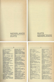 WOORDENBOEK MET 4 WERELDTALEN - 1981