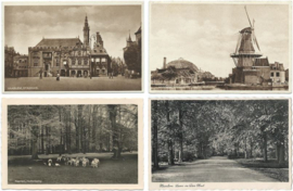 SET van 4 ansichtkaarten – Haarlem - o.a. 1939