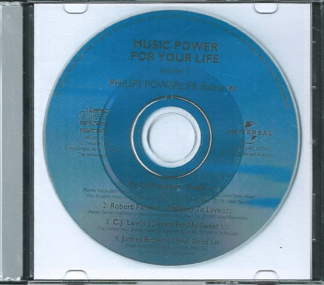CD – Mini-Single - Various – Music Power For Your Life - Volume 1 - 2000