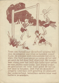 De voetbalclub – jaren ‘30
